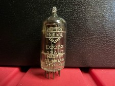 Mullard 12AU7 ECC83 Long Plate Square Getter Blackburn k61 1957 Rare Untested