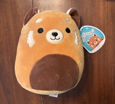 Squishmallows Seth The Red Panda NWT 8" Squish Date 9.1.2018