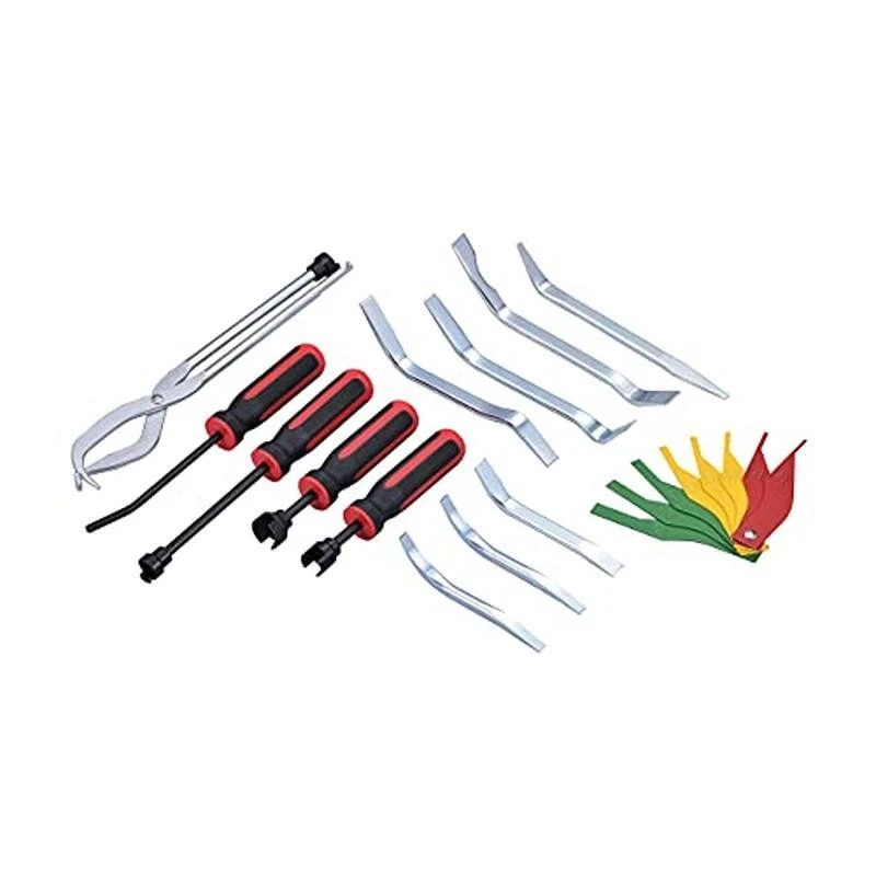 Juego de herramientas de freno de tambor profesional de 14 piezas con compresor de resorte y medidor nuevo Foto 3 de 4