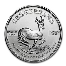 South Africa 1 oz Silver Krugerrand (Random) 69.99 per troy oz