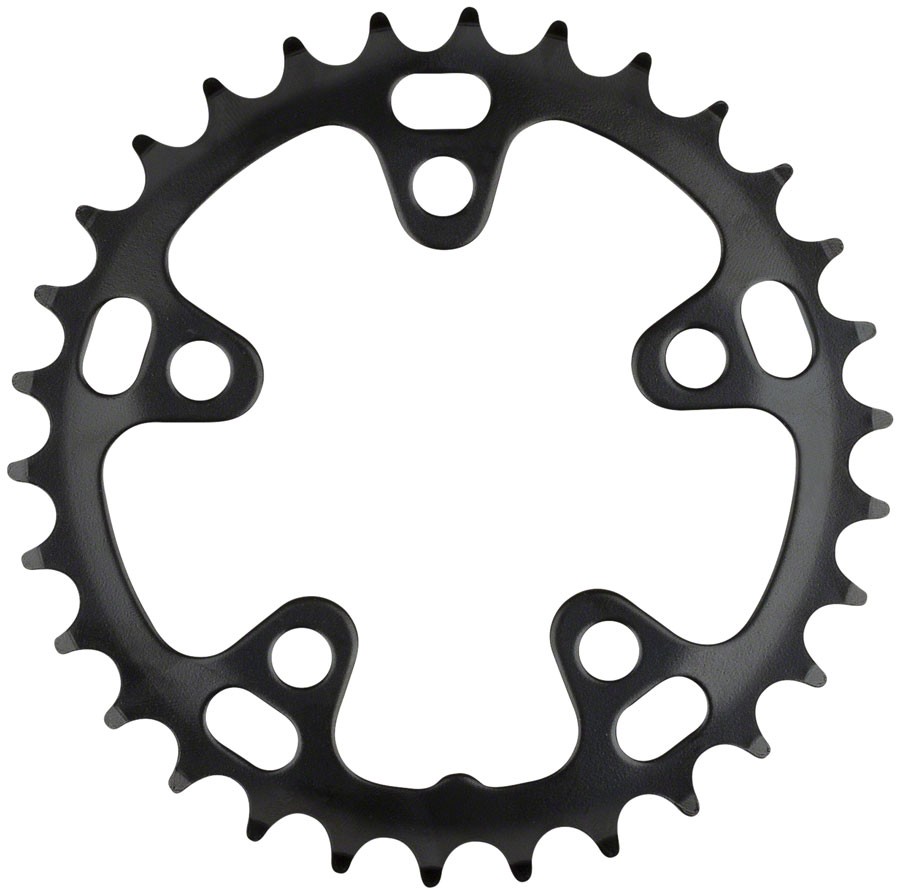 FSA Full Speed Ahead Pro Road 30T Triple Chainring - Steel, 74 BCD, Black, N-10