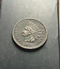 1875 Indian Head Cent   Filer Coin   FREE SHIPPING