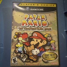 Nintendo Paper Mario Thousand-Year Door GC Player's Choice Disc Case Manual