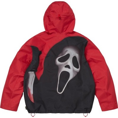 Supreme GORE-TEX Ghostface Shell Jacket Red SS26 Men's Size Large