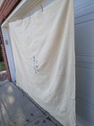 White U.S.N. MEDICAL BLANKET World War II WWII WW2 U.S. Navy 82" x 63" EXCELLENT — photo 8