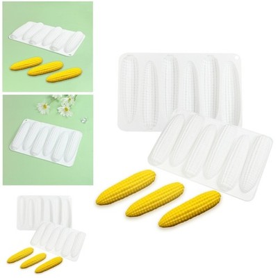 Heat Resistant Corn Silicone Pastries Molds for Puddings and Cake Decoration