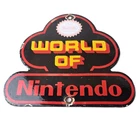 Vintage Nintendo Video Game Sign - Video Game Console Porcelain Gas Pump Sign