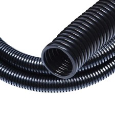 30 FT 1/4    Wire Loom Split TubingDog Cat Cord ProtectorSplit Wire Loom Tubing