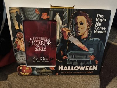 HALLOWEEN HORROR NIGHTS 2022 HHN Universal Studios MICHAEL MYERS Bilderrahmen