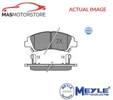 BRAKE PADS SET BRAKING PAD FRONT MEYLE 025 259 7617 FOR HYUNDAI I10 II,I10 III