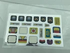 Transformers G1 estrela antex brazil argentina repro decal sheet
