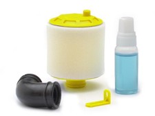 1/10th RC Nitro Engine Air Filter Rebuildable (Yellow) Fastrax New - FAST851Y