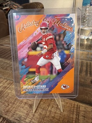 Patrick Mahomes II 2025 Panini Rookies & Stars Orange  /125 ARTISTRY IN MOTION