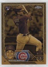 2023 Topps Gilded Collection Rookie Cast in Gold /199 Miguel Amaya #161 13kh
