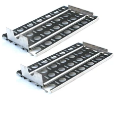 Stainless Steel Heat Plates for Lynx Gas Grill Enhances Flavor 2-Pack