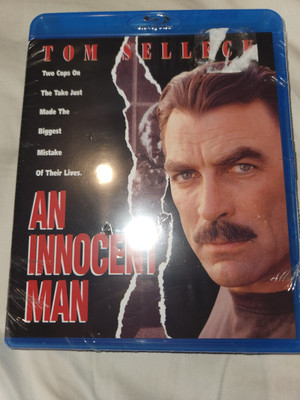 AN INNOCENT MAN Blu-ray Tom Selleck Free Shipping HTF Rare