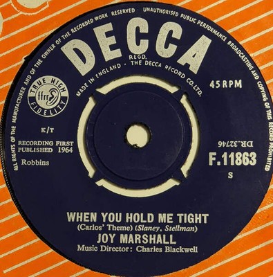 Joy Marshall - When You Hold Me Tight / Rain On Snow (VINYL)
