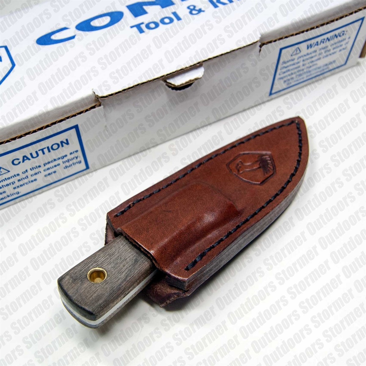 Condor Compact Kephart Knife 1095 Carbon Steel Leather Sheath