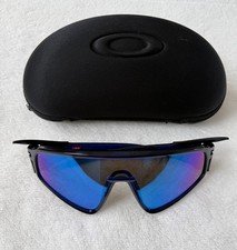 Oakley Latch Panel Sunglasses Prism Sapphire Lenses w/Pouch