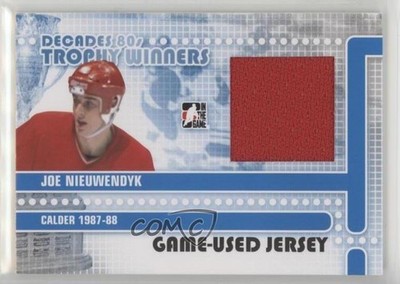2010-11 ITG Decades 1980s Black /50 Joe Nieuwendyk #TWJ-25 HOF 1i0