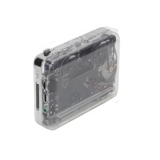 Transparent Cassette Tape Player with USB and MP3 Converter for Music Lovers