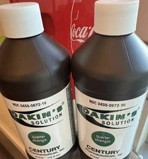 2 Century Pharmaceuticals 0436-0672-16 Dakin's Solution-Quarter Strength Sodium