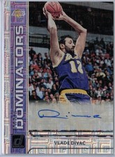 2020-21 Panini Donruss - Hall Dominator Signatures Vlade Divac #HD-VDV /49 (AU)