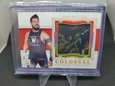 2024 WWE National Treasures Cruz Del Toro Colossal Logo Patch /10 #CL-CDT
