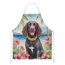 American Water Spaniel Luau Apron DAC6355APRON