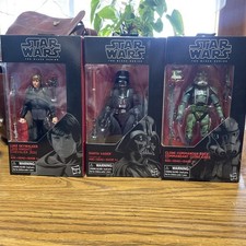 Star Wars Black Series Luke Skywalker Darth Vader And Commander Gree Unopened
