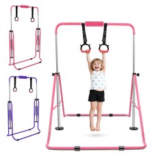 Gymnastics Bars Home Gymnastic Equipment Adjustable Height For 3-7 Years Kids