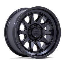 17x8.5 Pro Comp PA203 Beacon Matte Black Wheel 6x5.5 (0mm)