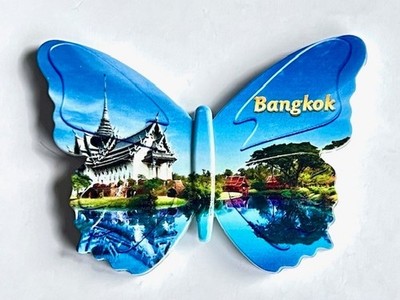 BANGKOK SOUVENIR- THAILAND  KÜHLSCHRANKMAGNET-FRIDGE MAGNET