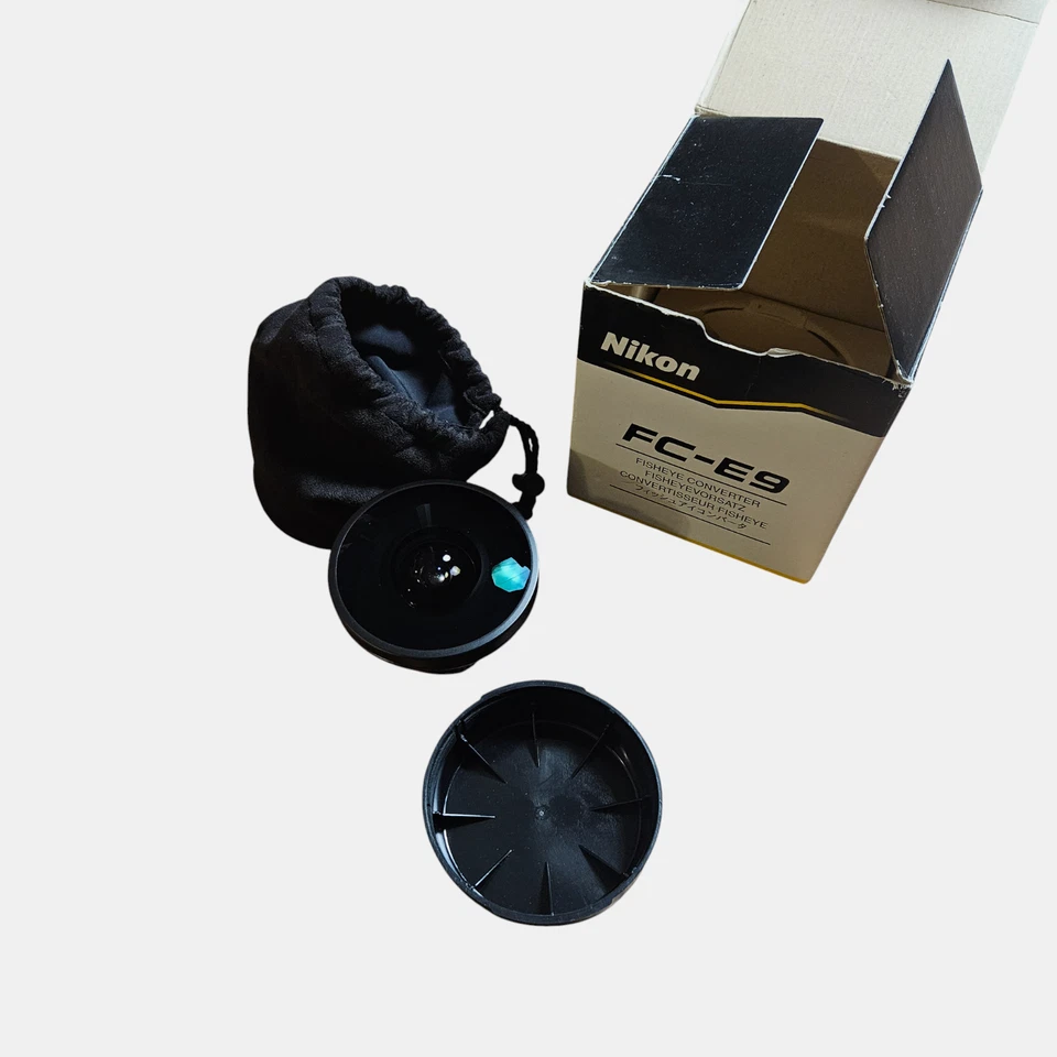 Nikon FC-E9 0.2x 46mm Fisheye Converter Lens w/ Cap For Coolpix Japan w/ Box - Image 2 of 4