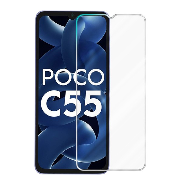 3X Schutzfolie FüR Xiaomi Poco C55 Panzerfolie Tempered Display Folie-image