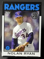 2021 Topps - 1986 Topps Baseball 35th Anniversary Nolan Ryan #86B-34
