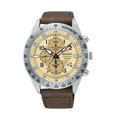 Orologio da uomo al quarzo con bracciale integrato Seiko Galaxy 8Y21 5050 vintage, forma a cuscino, Giappone, 32 mm - Italia