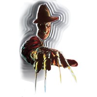 Freddy KrüGer Fensterbild / Halloween Horror Wanddeko Fensterdeko Wandbild Deko
