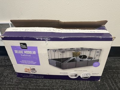 All Living Things Deluxe Modular Habitat Cage For Small Animals
