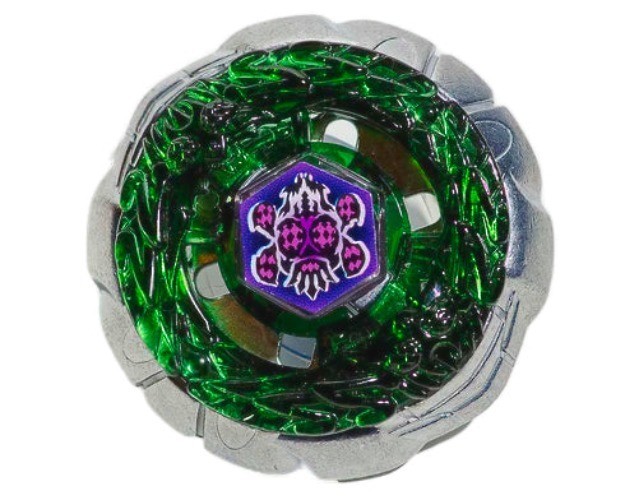 Bakushin Beelzeb T125XF Metal Fury Beyblade BB-123 Takara