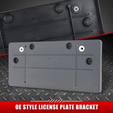 FOR 07-15 MINI COOPER FRONT BUMPER LICENSE PLATE MOUNTING BRACKET KIT TAG HOLDER