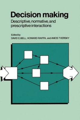Decision Making: Descriptive, Normative, and Prescriptive Interactions - GOOD