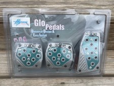 Glo Pedals Non-slip Grip Car Foot Pedals Pad Brake Gas Auto Pedal Green New Glo Pedals Non-slip Grip Car Foot Pedals Pad Brake Gas Auto Pedal Green New