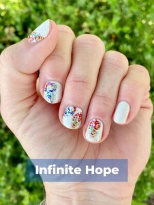  Infinite Hope  Color Street Nail Set BRAND NEW IN PACKAGE-Retired Set