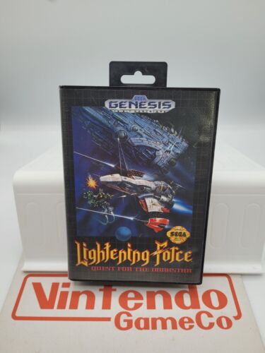 Lightening Force: Quest for the Darkstar Lightning Sega Genesis PAS DE MANUEL - Photo 1 sur 5