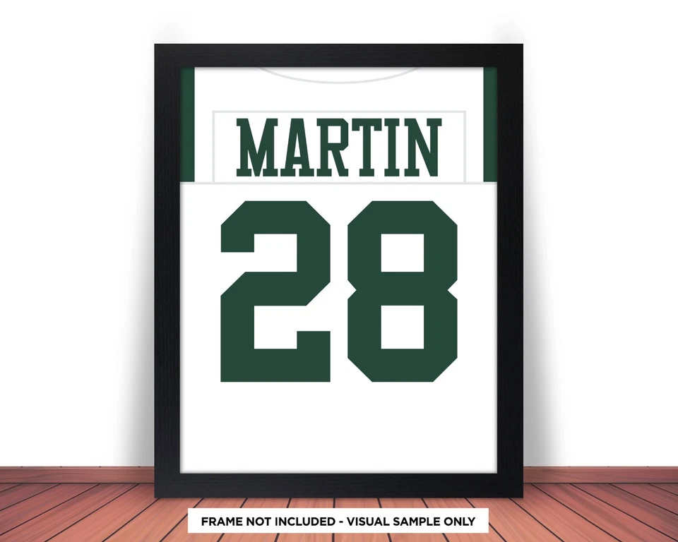CURTIS MARTIN Photo Picture former NEW YORK JETS / 8x10 11x14 or 16x20 (jz w) - Image 2 of 4