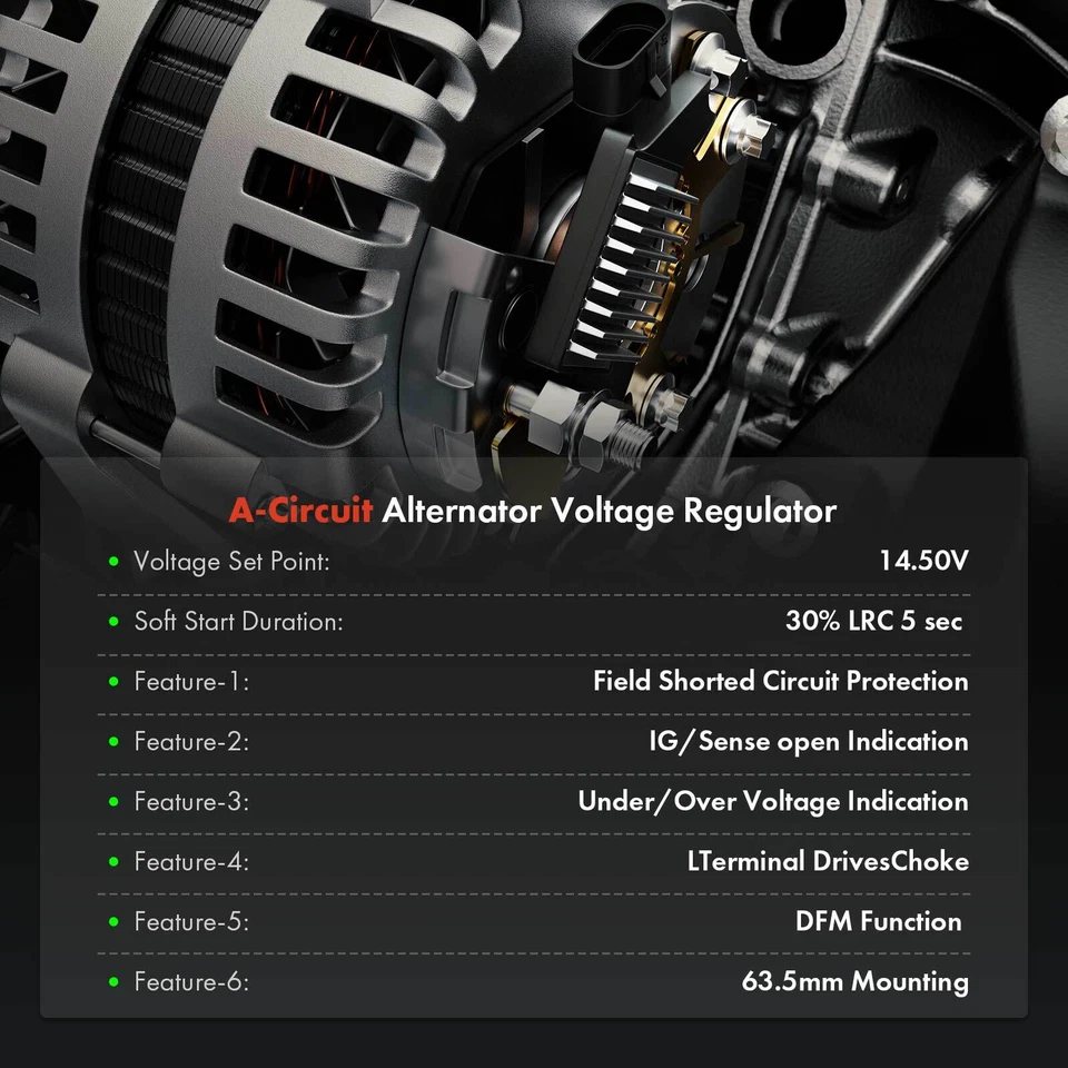 14.5V 交流发电机电压调节器适用于本田雅阁 1984 - 1989 Prelude Acura NSX — 第 2/4 张图片