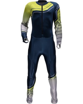 Spyder World Cup DH Race Suit X-Static Medium Ski Downhill Alpine New NWT Silver