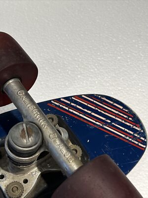 Vintage 70s 80s Fibreflex By G & S Skateboard With California