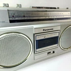 VTG Panasonic RX-5015 Stereo Cassette Boombox Radio Work Tape Doesn't Room Decor